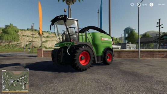 Мод «Fendt Katana» для Farming Simulator 2019