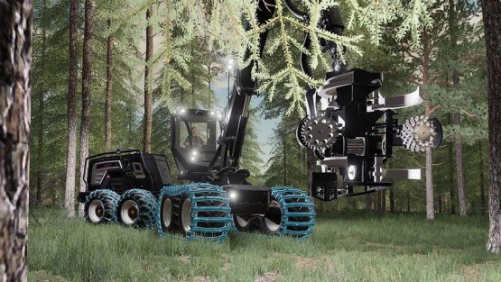Мод «Logset 8H GTE Hybrid» для Farming Simulator 2019
