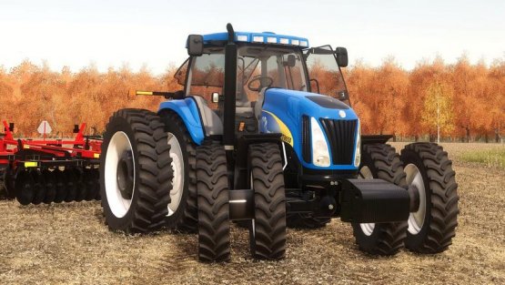 Мод «New Holland TG Series» для Farming Simulator 2019