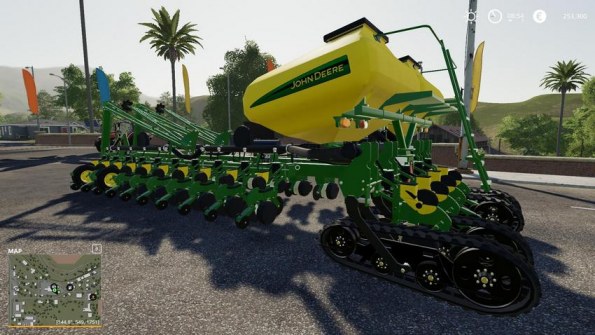 Мод «John Deere 1770» для Farming Simulator 2019