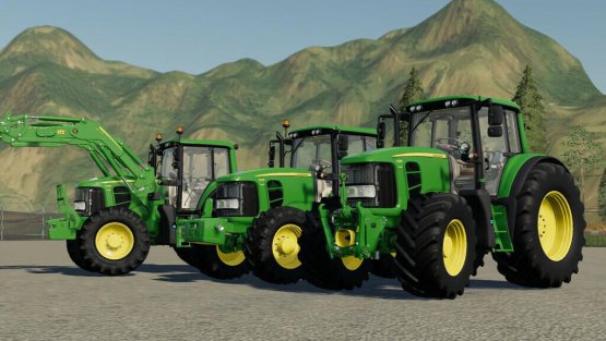 Мод «John Deere 7030 Premium Series» для Farming Simulator 2019