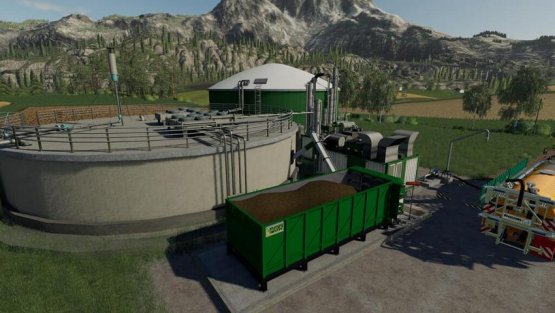 Мод «BGA 100KW/200KW» для Farming Simulator 2019