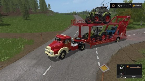 Мод «Fahr Transporter Pack» для Farming Simulator 2017