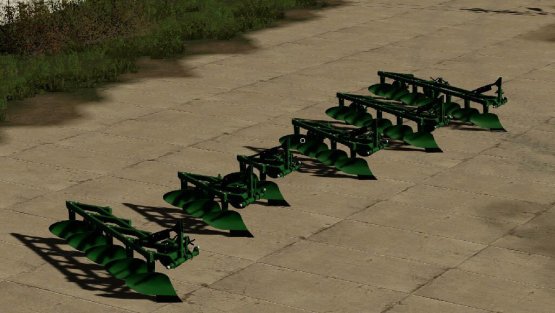 Мод «Polish Plows Pack» для Farming Simulator 2019