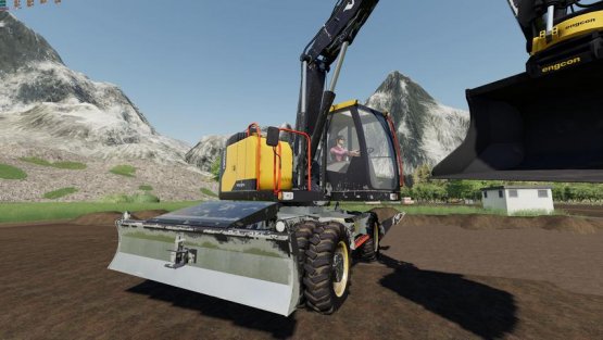 Мод «Volvo 150 EWR - 150E» для Farming Simulator 2019