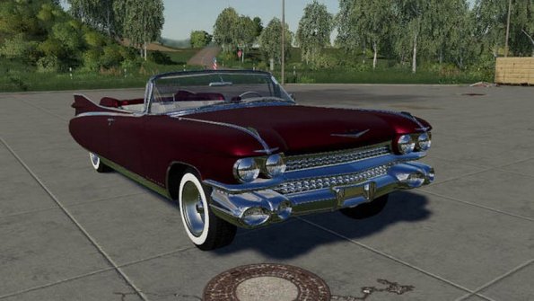Мод «Cadillac Eldorado 1959» для Farming Simulator 2019