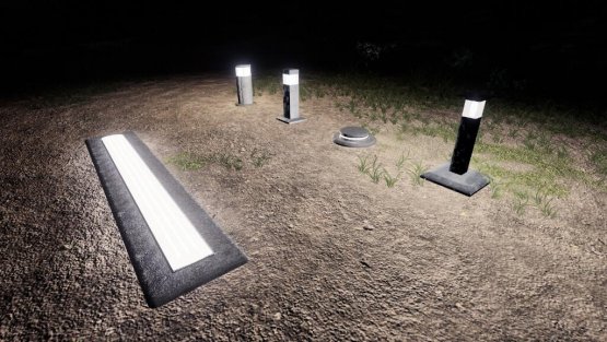 Мод «Automatic Floor Lamps» для Farming Simulator 2019
