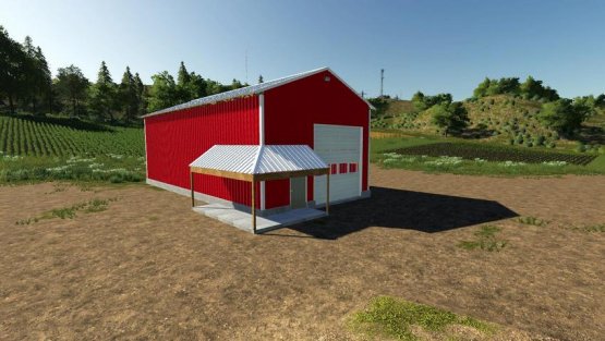 Мод «30 x 60 Work Shop Shed» для Farming Simulator 2019