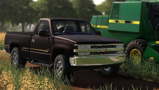 Мод «Chevrolet Silverado D20» для Farming Simulator 2019
