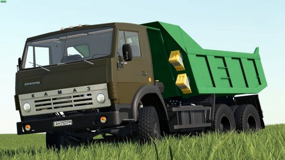 Мод «КамАЗ-55111» для Farming Simulator 2019