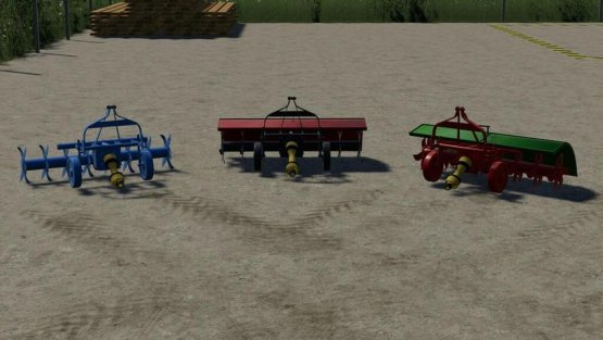 Мод «Mechanical harrow» для Farming Simulator 2019