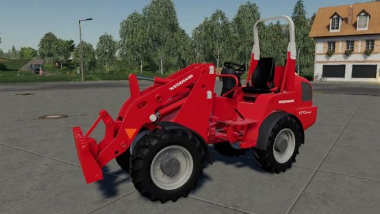 Мод «Weidemann 1770 CX50» для Farming Simulator 2019