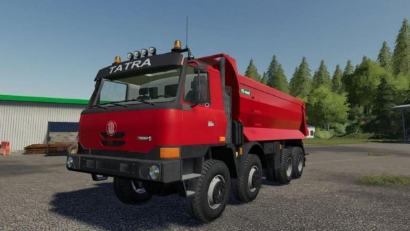 Мод «Tatra TerrNo1 8x8 + korba S1» для Farming Simulator 2019