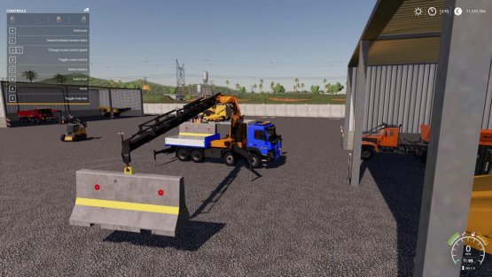 Мод «Road Barrier» для Farming Simulator 2019