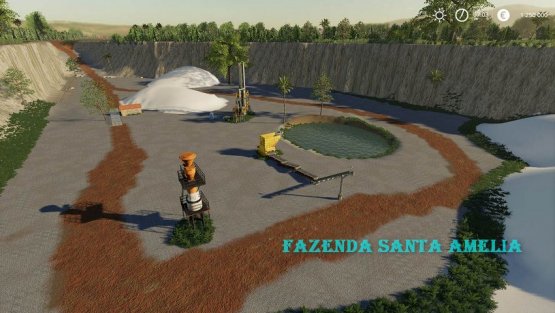 Карта «Fazenda Santa Amelia» для Farming Simulator 2019