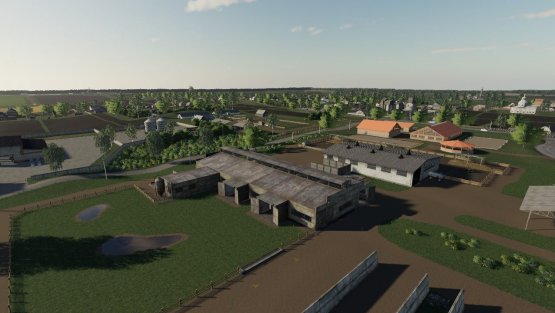 Карта «Величковка» для Farming Simulator 2019