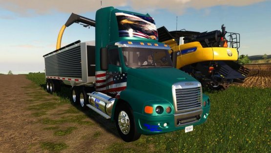 Мод «Freightliner Century Day Cab» для Farming Simulator 2019