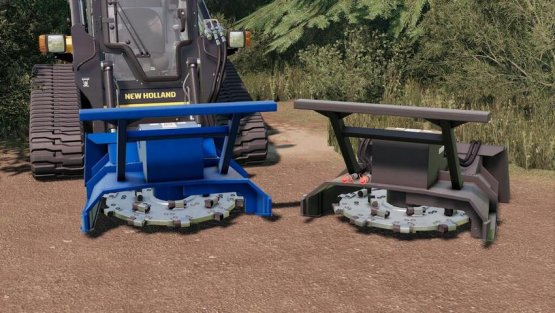 Мод «Forestry Disc Mulcher» для Farming Simulator 2019