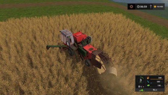 Комбайн Ростсельмаш Нива СК-5 v 1.1 для Farming Simulator 2017