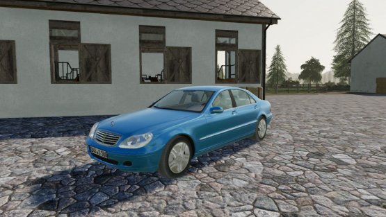 Мод «Mercedes S500» для Farming Simulator 2019