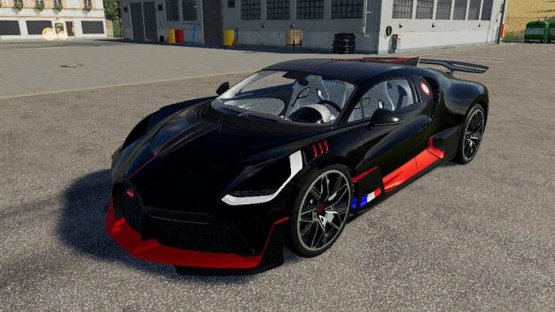 Мод «Bugatti Chiron» для Farming Simulator 2019