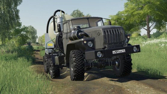 Мод «Урал 44202» для Farming Simulator 2019