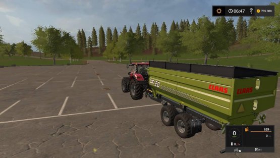 Мод «Claas PP20» для Farming Simulator 2017