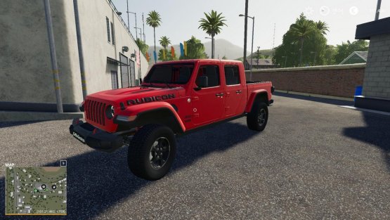Мод «Jeep Gladitor Rubicon» для Farming Simulator 2019