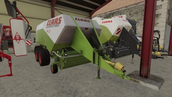 Мод «Claas Quadrant 2200 RC» для Farming Simulator 2019