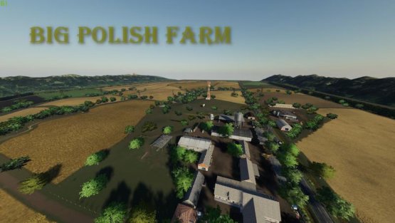 Карта «Big Polish Farm» для Farming Simulator 2019