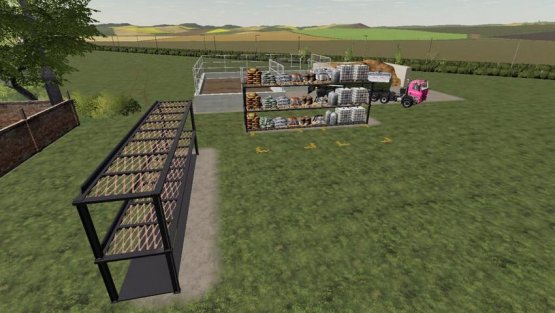 Мод «Racking Storage» для Farming Simulator 2019