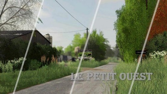 Карта «Le Petit Ouest» для Farming Simulator 2019