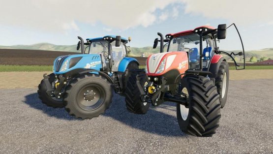 Мод «New Holland T7S Series» для Farming Simulator 2019
