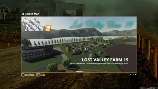 Карта «Lost Valley Farm» для Farming Simulator 2019