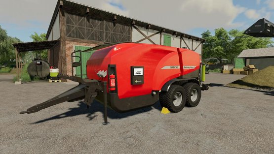 Мод «LSFM Stationares Ballenpressen Pack» для Farming Simulator 2019