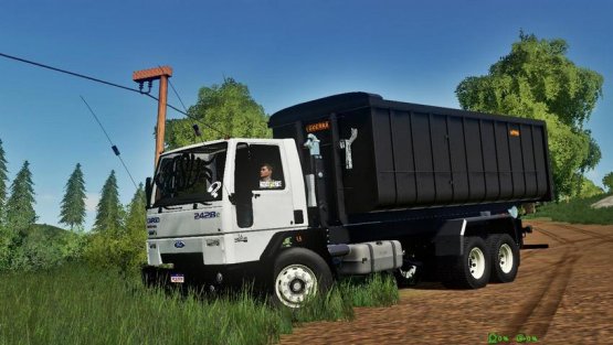 Мод «Ford Cargo 2428» для Farming Simulator 2019