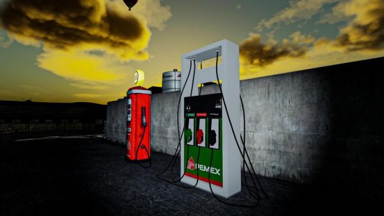 Мод «Gas Station Pack» для Farming Simulator 2019