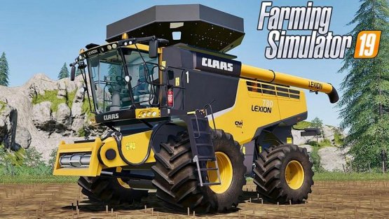 Мод «Claas Lexion 780 US» для Farming Simulator 2019