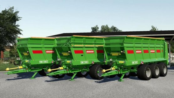 Мод «Bergmann TSW 7340s» для Farming Simulator 2019