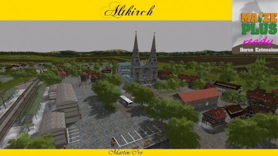 Карта «Altkirch im Elsass» для Farming Simulator 2019
