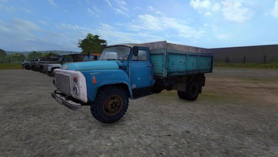 Мод «ГАЗ-53 Бортовой» для Farming Simulator 2017