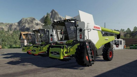 Мод «CLAAS Lexion 5300-8900 Full Lexion Series 2020» для Farming Simulator 2019