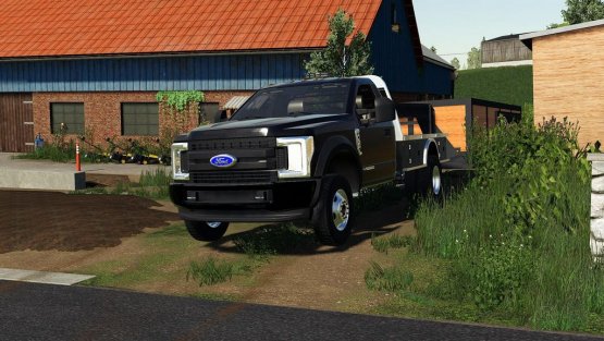 Мод «2019 Ford F-550 Flatbed» для Farming Simulator 2019