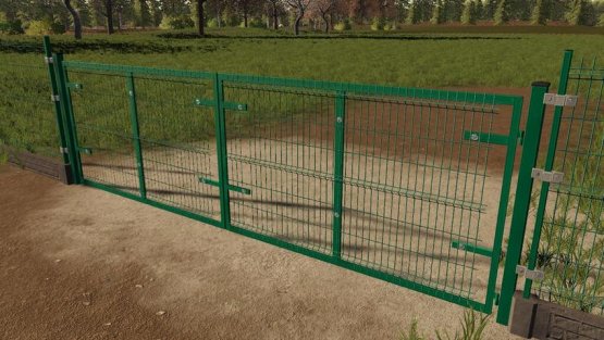 Мод «Panel Fence And Gate» для Farming Simulator 2019
