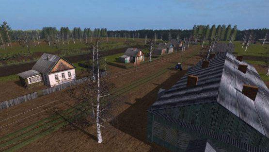 Карта «Малый посёлок» для Farming Simulator 2017