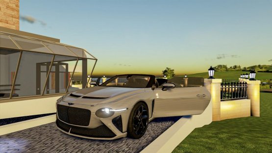 Мод «Bentley Mulliner Bacalar 2021» для Farming Simulator 2019