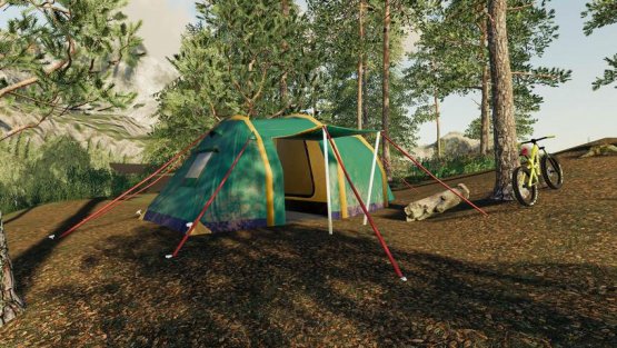 Мод «Camping Tent» для Farming Simulator 2019