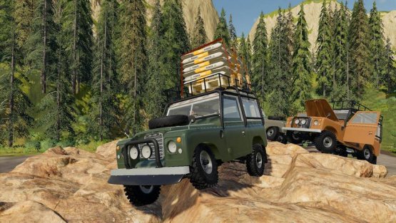 Мод «Land Rover Series III» для Farming Simulator 2019
