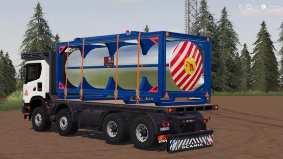 Мод «Dynamic Fuel Tank» для Farming Simulator 2019