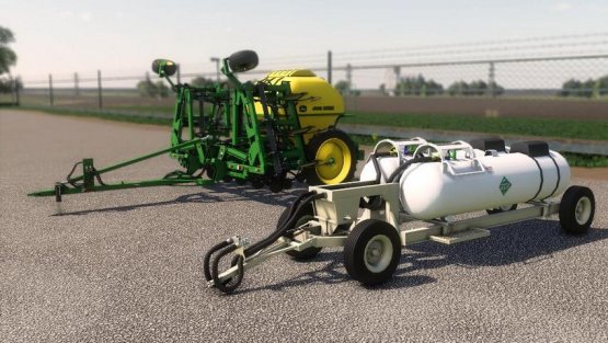 Мод «John Deere 2510H And John Deere 2510H Tank» для Farming Simulator 2019